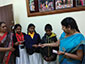 Every year Foundation for art and culture for deaf sponsors few selected deaf students who come under the category of below 